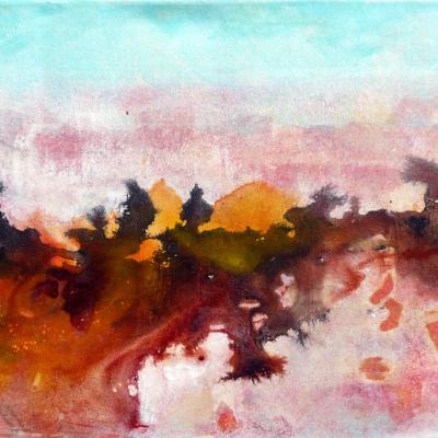 Peinture Eliette Coucher De Soleil 