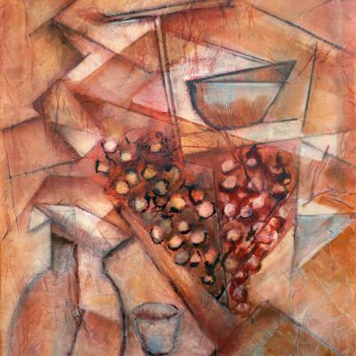 Peinture Eliette Grappe De Raisin