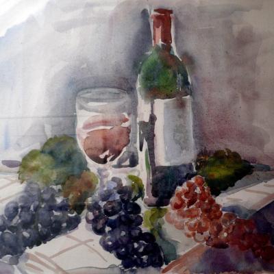 Peinture Eliette La Fête Du Vin