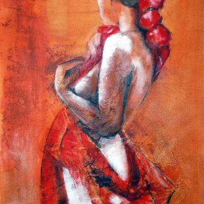 Peinture Eliette Songeuse